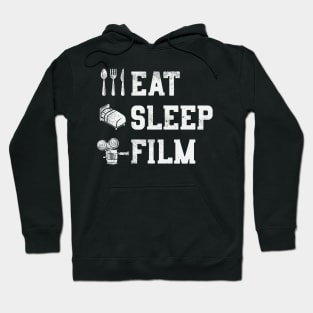 Eat Sleep Film Hoodie